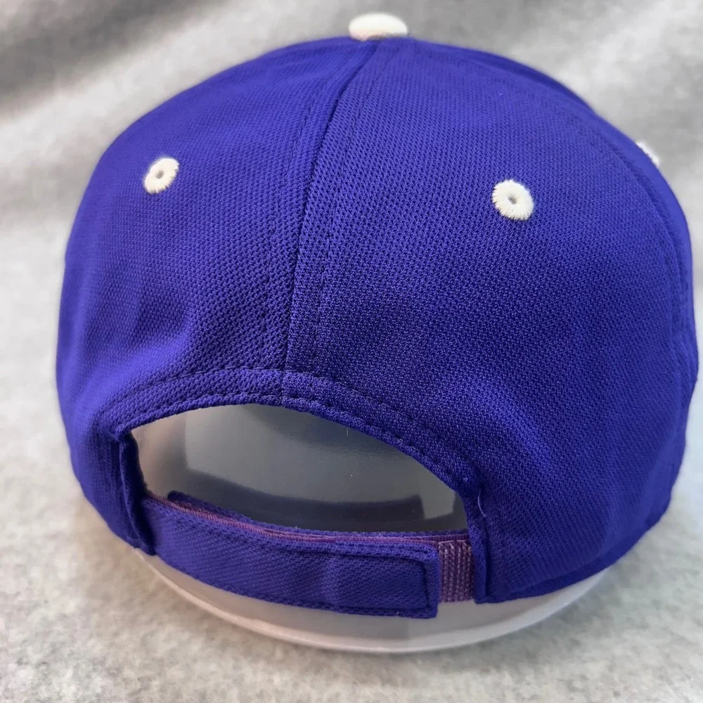 Mercy Health Logo Unisex Purple OC Sports Baseball Hat Adjustable Hook Loop OSFA